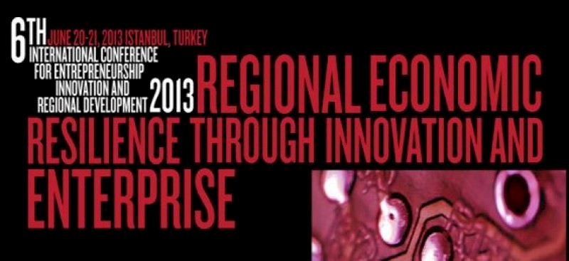 6th International Conference for Entrepreneurship, Innovation and Regional Development