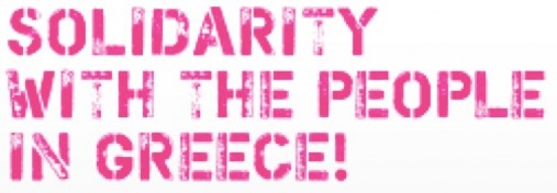 Solidarity with the people in Greece!