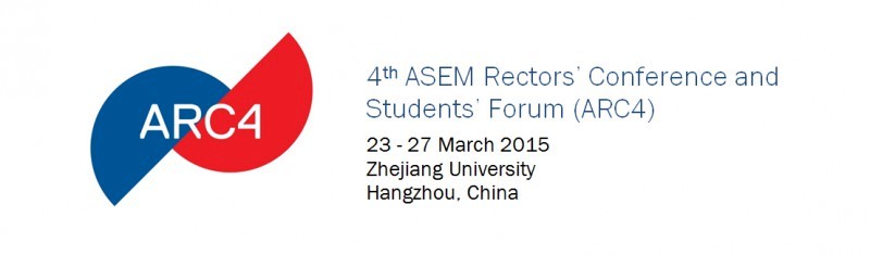 Open Call: ARC4 Students' Forum, 23-24 March 2015, Hangzhou, China