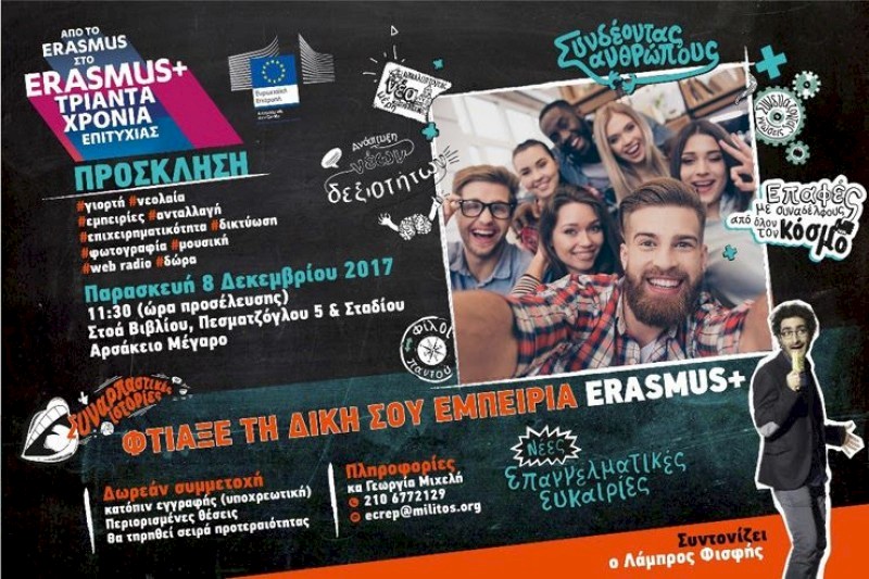 Γιορτάζουμε τα 30 χρόνια Erasmus!